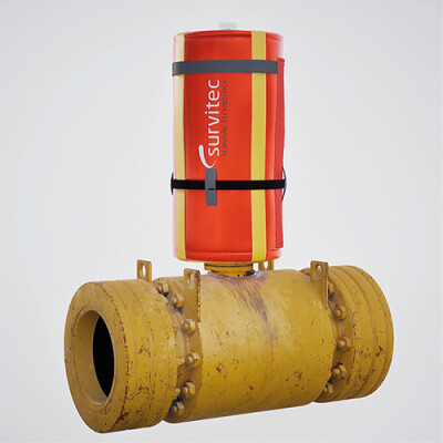 Survitec Actuator Gauntlet front view