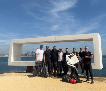 Survitec Algiras Trail Clean Up