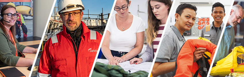 Survitec colleagues portraits