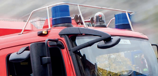 Part of a fire engine