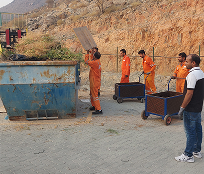 Survitec Fujirah Cleanup Drives Activity Inside Fujairah Freezone Ii