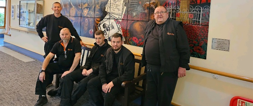 Survitec Glasgow Volunteered Our Services To Erskine Veterans Hospital