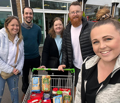 Survitec Gosport Foodbank Donations