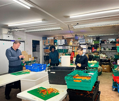 Survitec London Food Bank