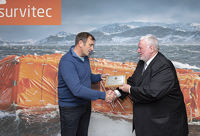 Survitec Award - Recognised for our important contribution to maritime safety