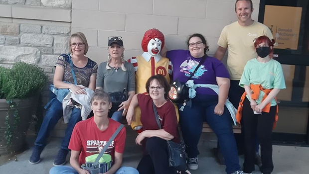 Survitec Sharon Centre Preparing And Serving Meals At Ronald Mcdonals House