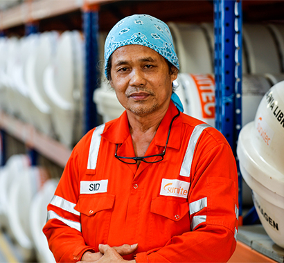 Survitec Technician Isidro Ugbinada Portrait