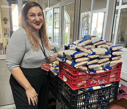 Purpose Day Greece Sorting Donations For The The Home For Love